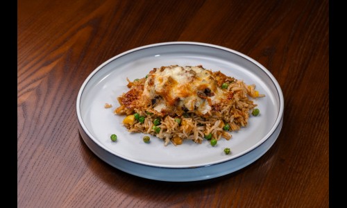 Филе куриное с беконом и грибами