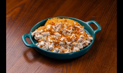 Драники с курицей
