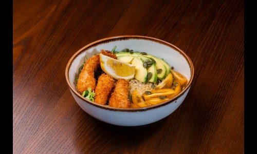 Боул с булгуром и курицей