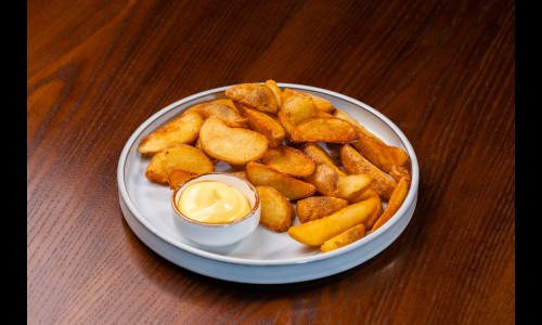 Дольки картофельные с соусом